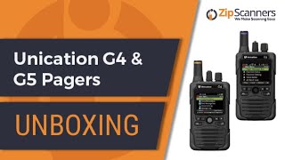 Unication G4 amp G5 Pagers  Tutorial amp Unboxing [upl. by Dasha]