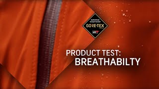 GORETEX Products Test 3 Breathability [upl. by Nivle420]