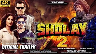 SHOLAY 2  new movie trailer  Salman Khan As Veeru  Shah Rukh Khan As Jai  Kriti S amp Pooja Hegde [upl. by Mirabel]