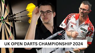 🎯 LIVE Demon Heta vs Gian Van Veen International Uk Open Darts Championship 2024 Live score [upl. by Ierdna]