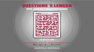 Capeccapa feat Ghemon e Paura  Questione e lengua Caparbi Album [upl. by Enyehc]