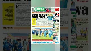 Habari kubwa za Magazeti ya Tanzania leo January 2 2024 [upl. by Nedry27]