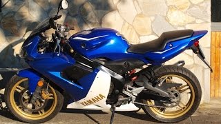 YAMAHA TZR 50 2012 RACE BLUE 90cc 150 kmh [upl. by Aset]