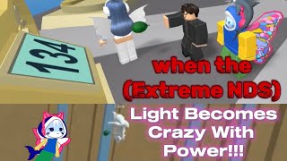 When The  With Friends  Light Becomes Crazy With Power  Extreme Version Of NDS  TWS  Roblox [upl. by Ajad321]