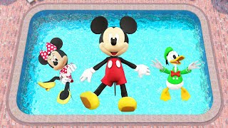 Mickey Mouse Clubhouse GTA 5 Vs Donald DuckMinnie Mouse and Daisy Ragdolls Ep13 [upl. by Coletta]