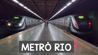 Metrô do Rio de JaneiroRJ [upl. by Itsirhc568]