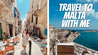 Malta Travel Vlog 🇲🇹  Valletta food travel tips [upl. by Ellimahs]