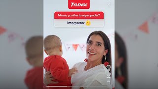 Tylenol® tan efectivo que te hará sentir Supermamá  Interpreatación [upl. by Llednahc]