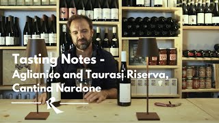 Aglianico and Taurasi Riserva Cantina Nardone  Tasting notes Roscioli Wine Club Fall 2022 [upl. by Schriever]