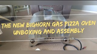 The new Bighorn gas pizza oven unboxing and assembly pizzaoven bighornpizzaoven ooni [upl. by Tamma827]