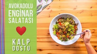 Nefis Avokadolu Enginar Salatası Tarifi 🥗 [upl. by Flossy]