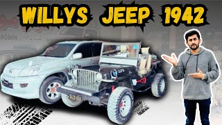 Willys Jeep 1942 Model Review  Wrangler Jeep  Features  Car Cop [upl. by Aihsyt]