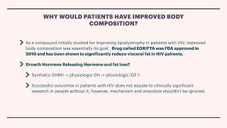 Tesamorelin for Fat Loss x More Plates More Dates and Marek Health [upl. by Aleusnoc]