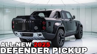 2025 Land Rover Defender Pickup Introduced  The most powerful [upl. by Bausch]