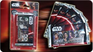 Star Wars DAS ERWACHEN DER MACHT BLISTER Unboxing [upl. by Odraode]