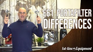 Differences of the E61 Portafilter [upl. by Lashond576]