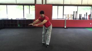 TonyGentilcorecom 3D Split Stance Hamstring Mobilization with Reach [upl. by Annaira]