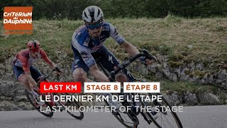 Last KM  Stage 8  Dauphiné 2023 [upl. by Etem32]