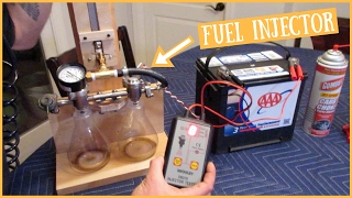 FUEL INJECTORS  30 DiY CleanFlow Test Stand [upl. by Zola]