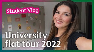 University Room Tour  Beech Court University of Stirling student vlog [upl. by Ordnagela]