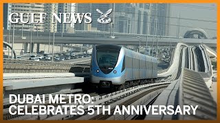 Dubai Metro celebrates 5th anniversary [upl. by Boonie]