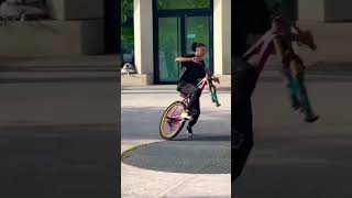 Normal stunt tricks cyclestunt viralstunt newshorts mtbcyclestunt [upl. by Blakeley985]