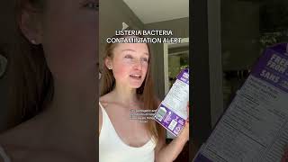 Listeria contamination FDA food recall healthyfood fdaapproved fda healthcanada foodsafety [upl. by Anirret]