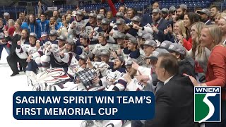 Saginaw Spirit win team’s first Memorial Cup [upl. by Charyl245]