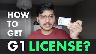 HOW TO GET G1 LICENSE IN ONTARIOCANADA🇨🇦  FULLY EXPLAINED [upl. by Eben]