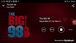 WSIXFM 979 The Big 98 Nashville TN TOTH ID July 26 2019 [upl. by Eiddam359]