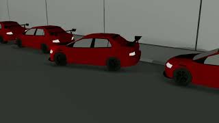 Mitsubishi EVO 3D Model  Maya 3D [upl. by Gittel361]