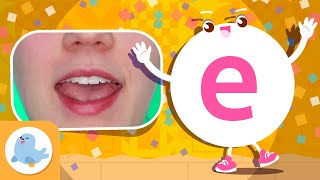 Phonics for Kids 🗣 The e Sound 🐘 Phonics in English 🛴 [upl. by Asirb]