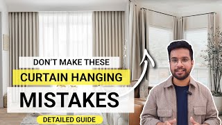 Best Curtain And Blinds  Design Mistakes  Rod vs Tracks  Design Guide  curtain rods design [upl. by Rolf]