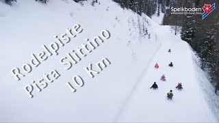 Rodeln im Skigebiet Speikboden  Slittare  Sledding [upl. by Ycnuahc]