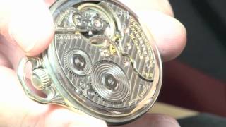 Hamilton Model 992 Railroad Pocket Watch by The Pocket Watch Guy [upl. by Madi]