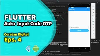 Flutter 4  Flutter SMS Autofill  How to Auto Input Code OTP [upl. by Dviad]