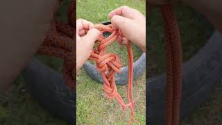 Rope Chain Coiling Knot Rope Tips Absolutely Beautiful [upl. by Akcirre577]