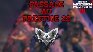 COD MWZ  PASSAGE AU PRESTIGE 22 [upl. by Madlin]