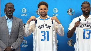 Klay Thompson on why he chose the Mavericks [upl. by Kore146]