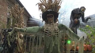 2022 Yard Haunt Halloween Day Walkthru [upl. by Emmalyn]