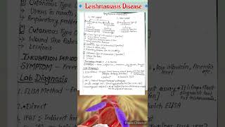 Leishmaniasis  leishmania parasite morphology bloodgroup laboratory medical leishmania notes😇 [upl. by Holloway313]