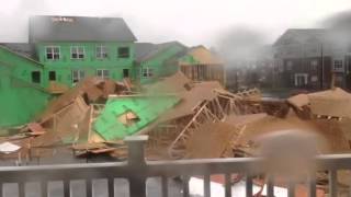 North Carolina condo building collapses during storm [upl. by Verity156]