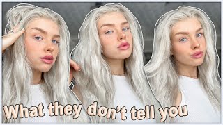 What you NEED to know before going PLATINUM blonde  WHAT THEY DONT TELL YOU  watch this before [upl. by Aynekal]