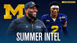 Michigan Summer Buzz Sherrone Moore Takeaways Will Johnson Wants To Play Offense More [upl. by Waal]