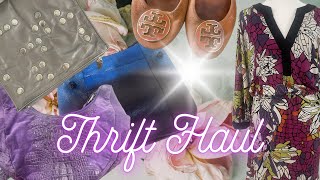 Tory Burch Stuart Weitzman Lafayette 148  Thrift Haul for Selling on EBay [upl. by Yoj]