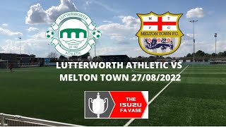 GROUNDHOPPING  Lutterworth Athletic 12 Melton Town 27082022 [upl. by Aryad117]