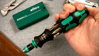 EDC Screwdriver Wera Kraftform Kompakt 26 and Wiha 14” Bit Selector [upl. by Eed]