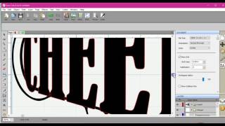 Using SCAL4 Effects and Node editing to shape words to image Jen Blausey [upl. by Jobie]