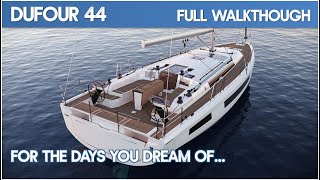 Dufour 44 I Full Walkthrough I The Marine Channel [upl. by Paris]