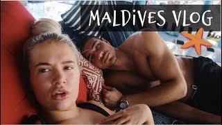 MALDIVES VLOG THE BEST HOLIDAY OF MY LIFE PT 1 [upl. by Shimberg738]